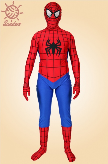 Карнавальный костюм супергероя "Человек паук" мужской