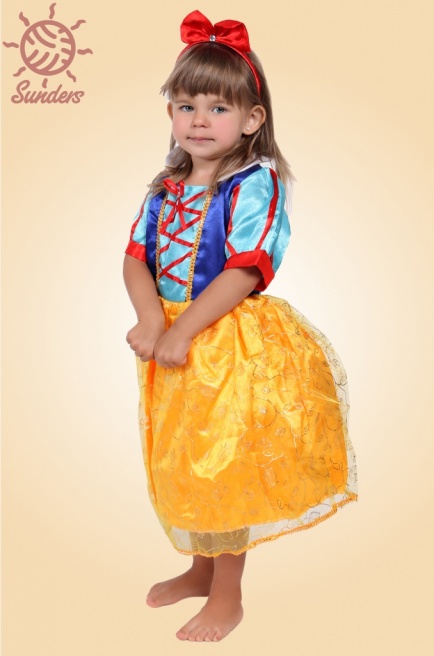 Карнавальный костюм "Белоснежка" детский