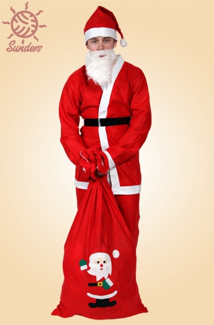 Мешок новогодний к карнавальному костюму "Дед Мороз"
