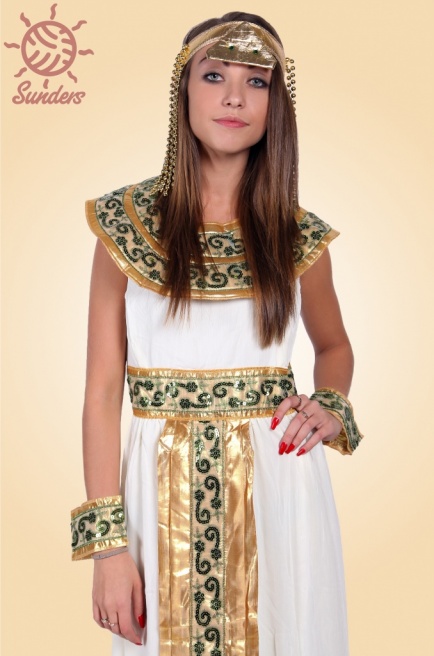 Карнавальный костюм "Клеопатра" женский белый